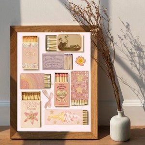 Pink Matchbox Print