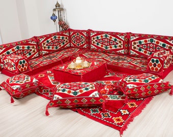 Floor Cushion, Garden Floor Sofa, Indoor Diwan Set, Pallet Pillow Set, Livingroom Cushion Set, Arabic Majlis Sofa, Moroccan Cushion Sofa