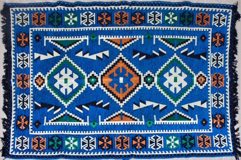 Custom Arabic Diwan, Patterned Cushion Cover, Ethnic Floor Cushion, Bohemian Home Decor, Balcony Floor Seat, Moroccan Couches, Arabic Sofa Carpet (Rug)