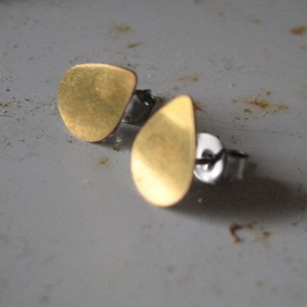 Gold Drop Studs