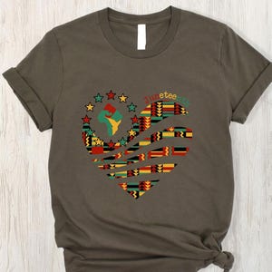 Juneteenth Shirt, BLM Shirt, Black History Tee, Honoring the Past, Celebrating Freedom, Black Culture Juneteenth Gift