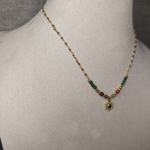 stainless steel pendent necklace