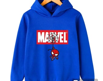 Sudadera con capucha infantil de SpiderMan