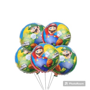 Mario Brothers Balloon Set