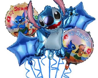 Conjunto de 5 piezas Lilo & Stitch Conjunto de globos