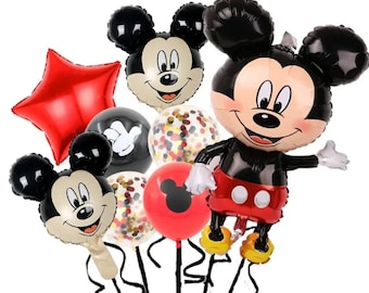 Juego de globos de Mickey Mouse