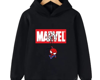 Sudadera con capucha infantil de SpiderMan