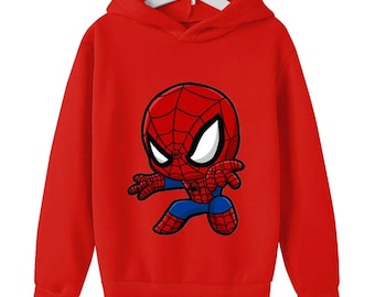 Sudadera con capucha infantil de SpiderMan