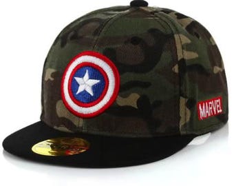 Gorra infantil del Capitán América