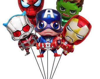 Baby SuperHero Balloon set