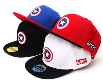 Gorras de béisbol infantiles de Capitán América