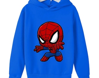 Sudadera con capucha infantil de SpiderMan