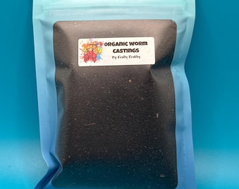 Organic Worm Castings: Nutrient-Dense Food for Healthy Hermit Crabs