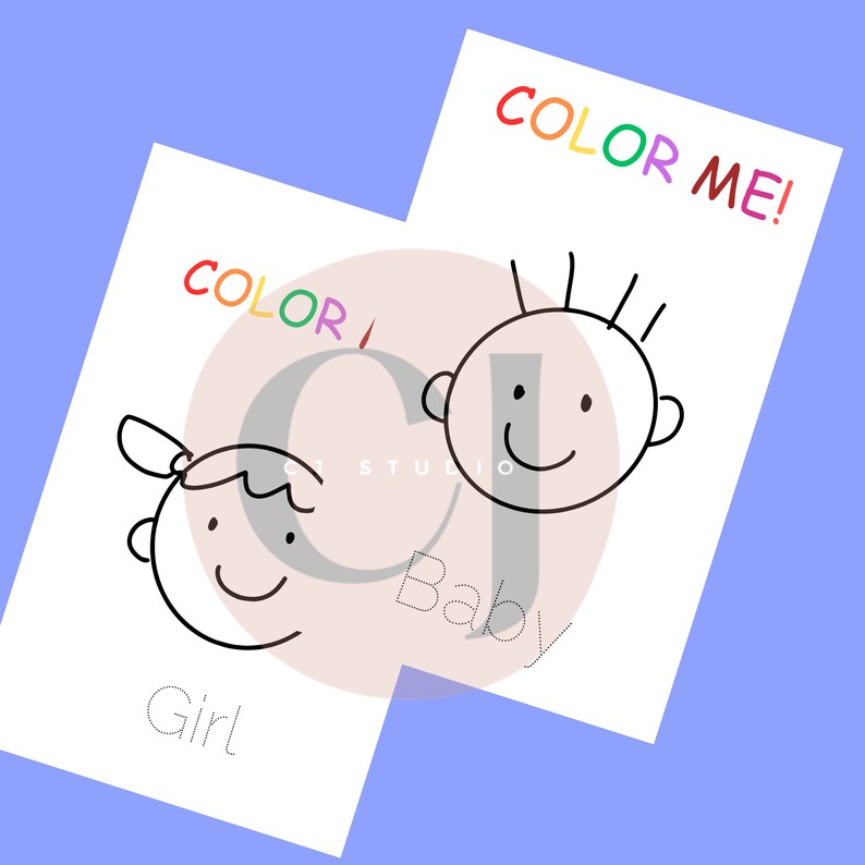 Coloring Book 50 Coloring Pages for Kids Coloring Books Preschool Coloring Book Coloring Book
