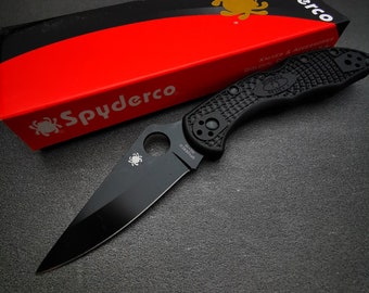 Cuchillo SPYDERCO Navaja de bolsillo VG-10 Seki - Sity, Cuchillo turístico, Cuchillo de camping, Cuchillo de caza, Militar, Ejército, Cuchillo plegable, Cuchillos