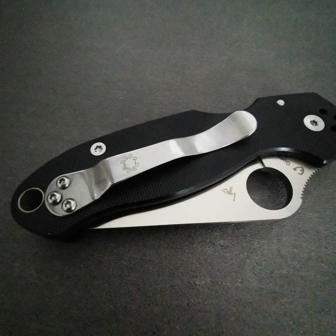 Knife SPYDERCO Pocket Knife CPM S30V, Golden Colorado Tourist Knife ...