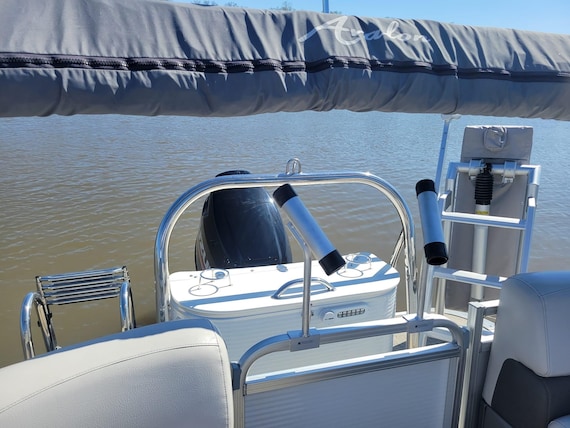 fishing rod holder for pontoon 9” Pair Pontoon Boat Fishing Rod Holders