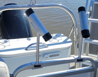 9” Pair Pontoon Boat Fishing Rod Holders