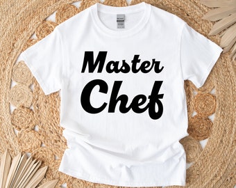 T-shirt Master Chef - Tee-shirt en coton unisexe