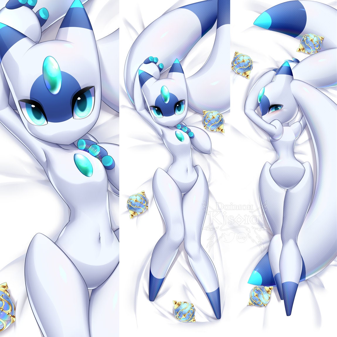Lunaris Body Pillow Case | Dakimakura Cover - Etsy