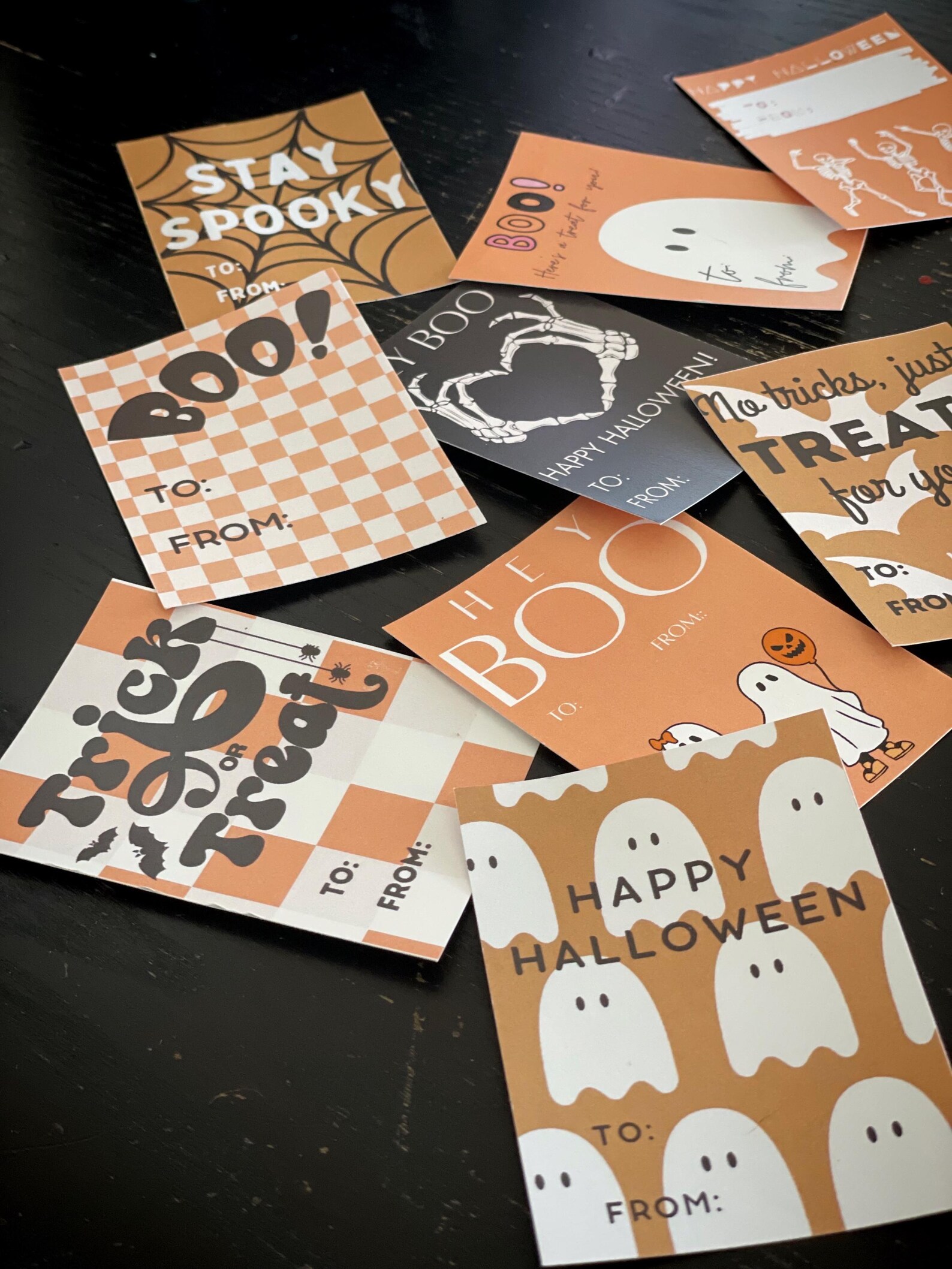 Hashtag Boo Tag Halloween Printable Boo Tags, Halloween Gift Tags, You've Been Booed ...