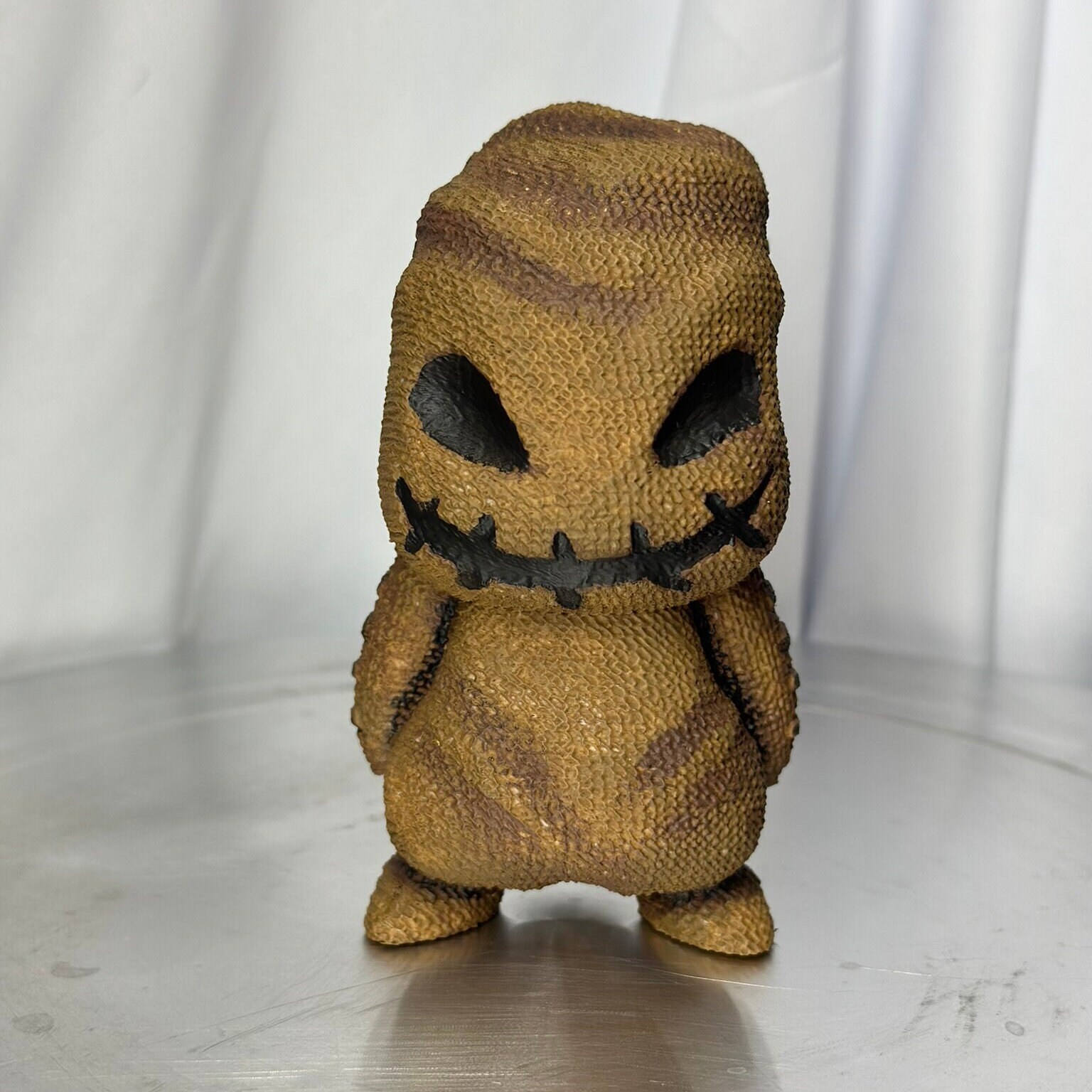 bogie 波奇　oc pup オリジナル Oogie Boogie Chibi Figure: 3D Printed, Painted PLA Filament - Etsy