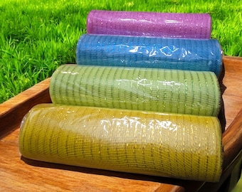 Metallic Deco Mesh Rolls Set – Wreath Making & Floral Decor