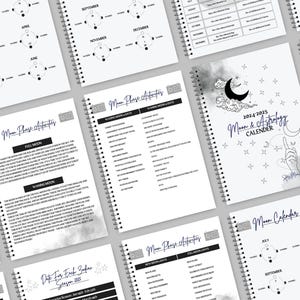 2024-2025 Moon & Astrology Calendar