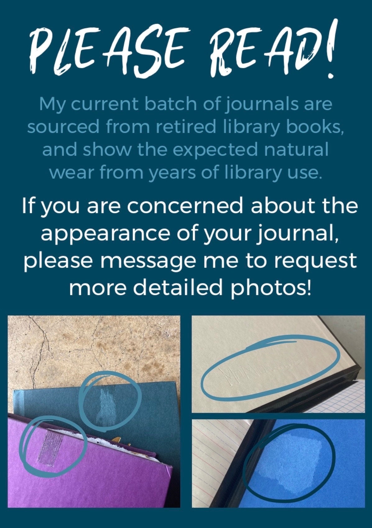 Hardback Journal 150 Sheets Blank Junk Journal Recycled Hardcover