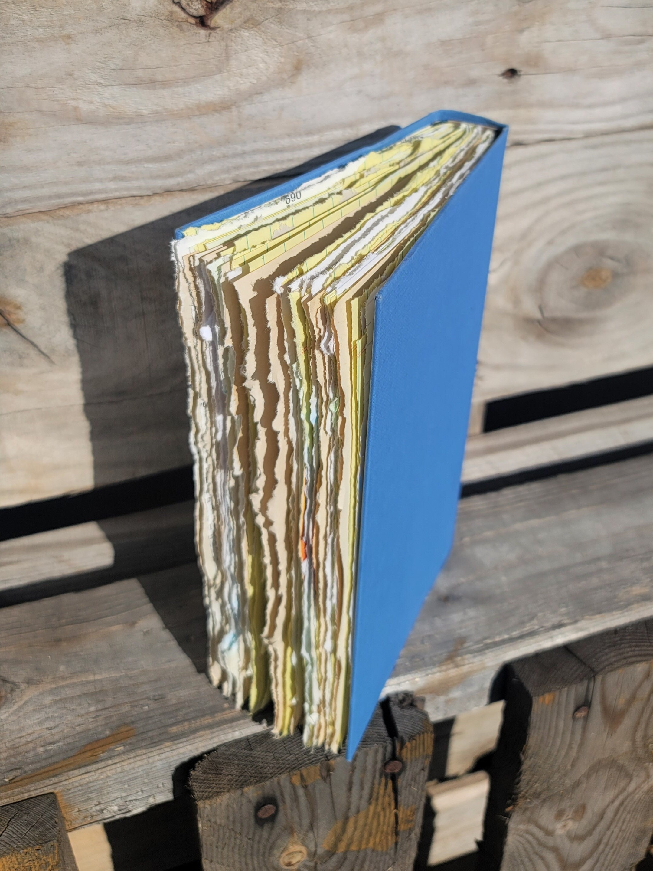 Hardback Journal 150  Sheets Blank Junk Journal Vintage 1930s 1980s