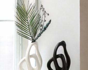 Nordic Style Vases | Ceramic Vases | Flower Pots | Living Room Decoration | Plant Pots | Decorative Ornaments | Scandinavian Style