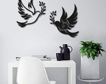 Dove Of Peace Metal Wall Art | Dove Metal Wall Decoration | wall decoration | Home decor | Wall Art | Interior Decoration