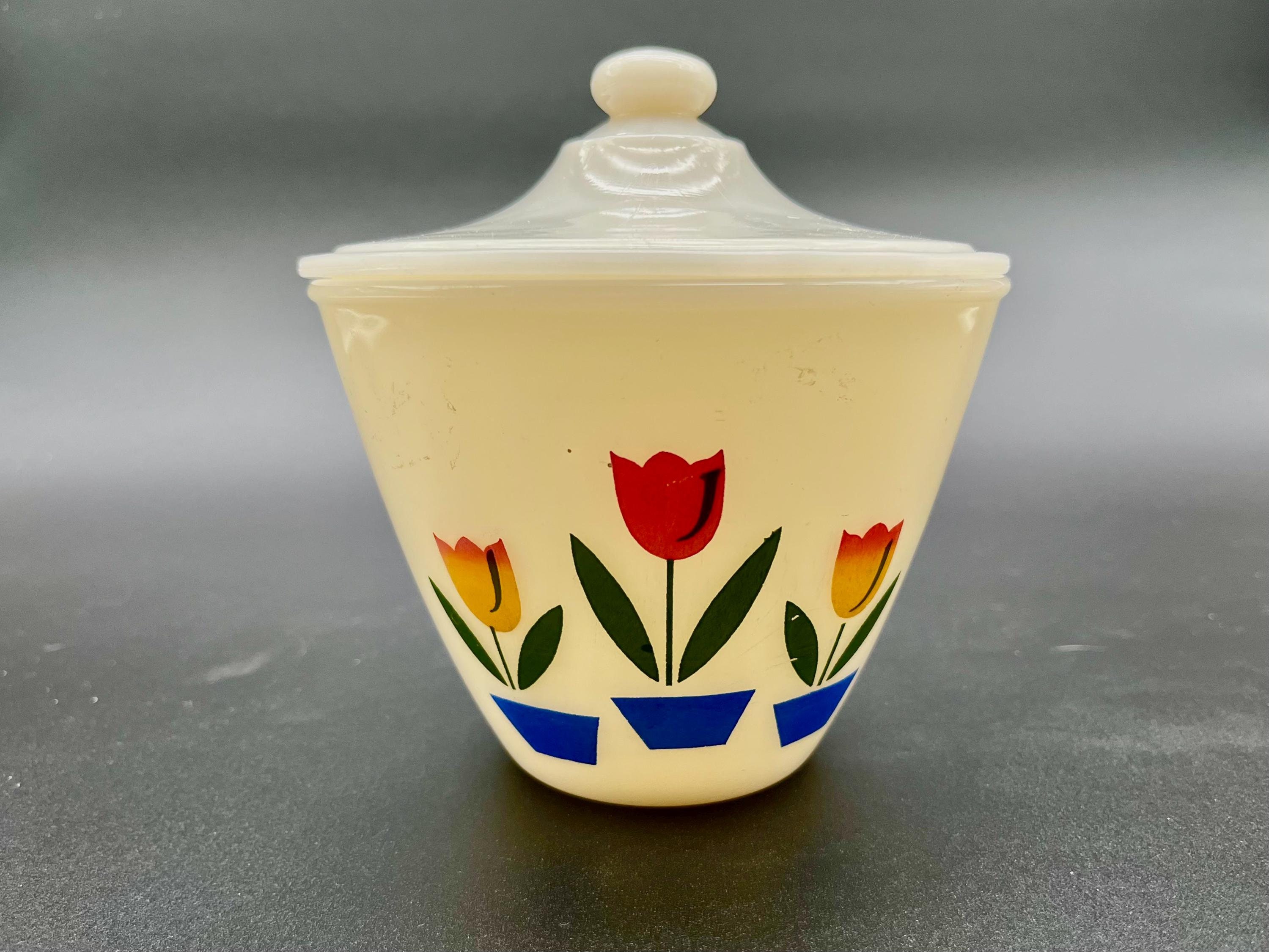 Fire King Grease Jar - Etsy