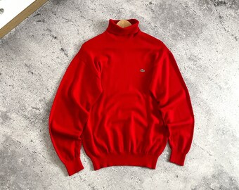 Vintage Lacoste Red Golf Sweater ?