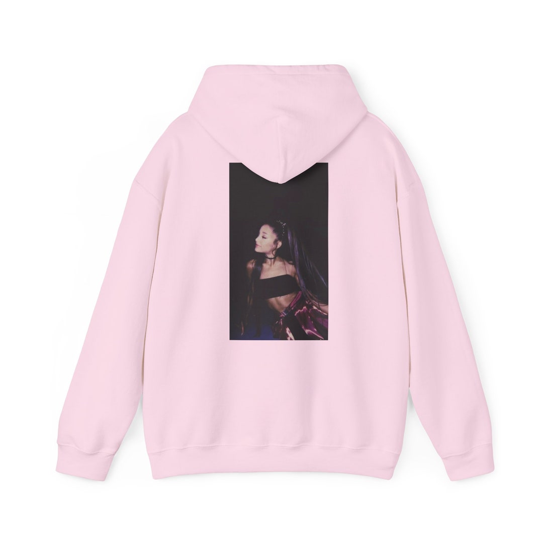 Official Ariana Grande Staircase Unisex Sweatshirt - White Cotton Crewneck