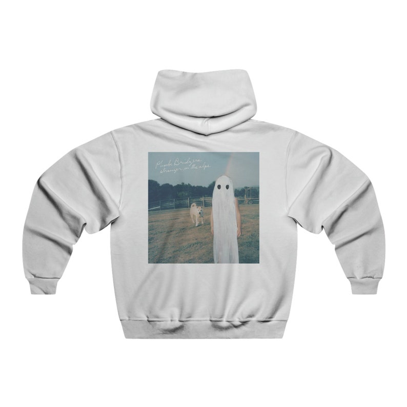 Phoebe Bridgers Collection Stranger in the Alps Album Cover Men's Hoodie-Phoebe Bridgers alum cover Loose Sweatshirt image 4