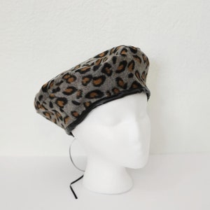 Leopard Beret - Etsy