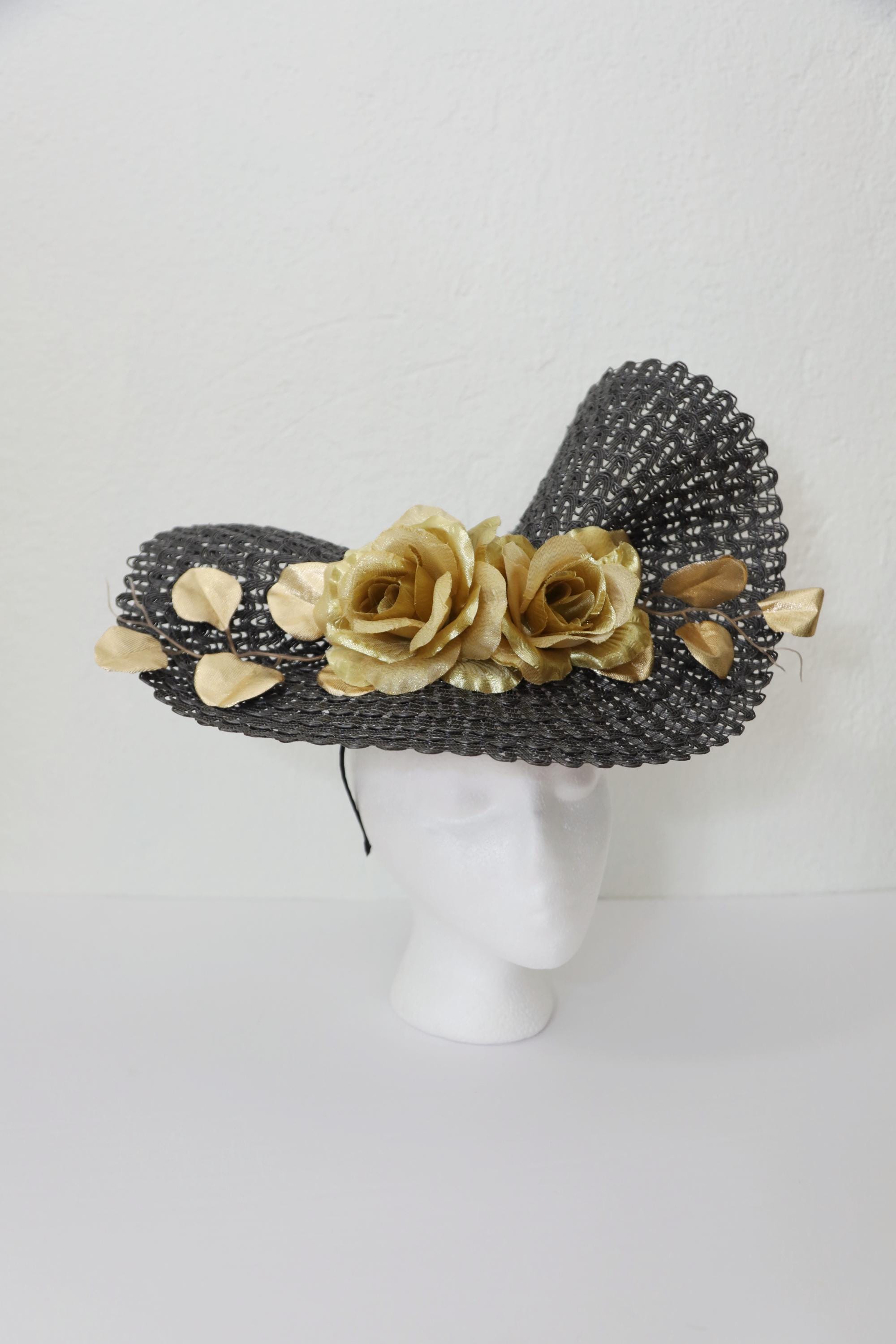 Dark Grey Fascinator - Etsy display picture 1