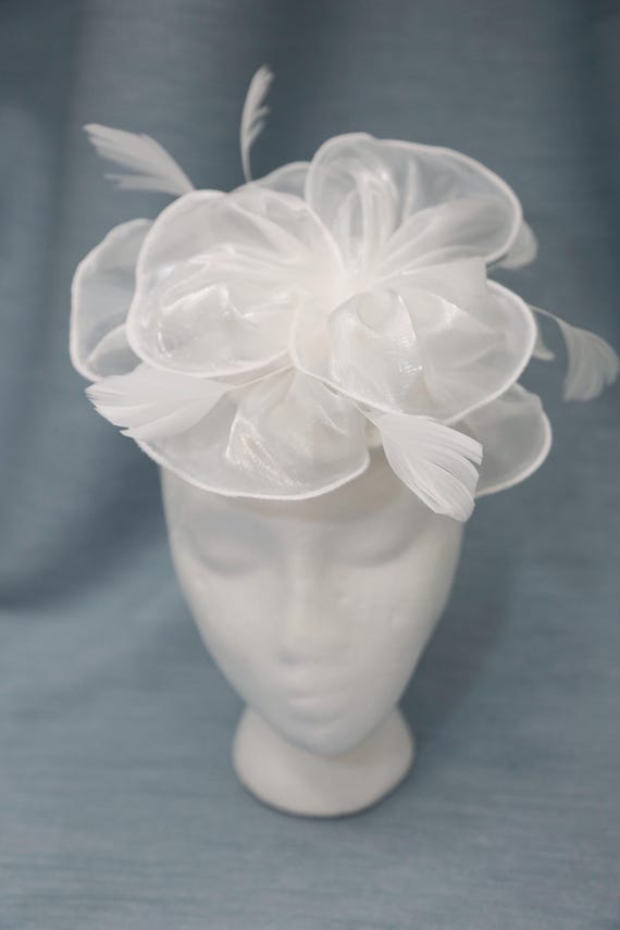 6 Fascinator Hats Set Organza Feathers Derby Cocktail Tea Party Hair Accessories Wavwavw 6 Pcs Fascinators Hats Bulk for Women Derby Tea  main image 4