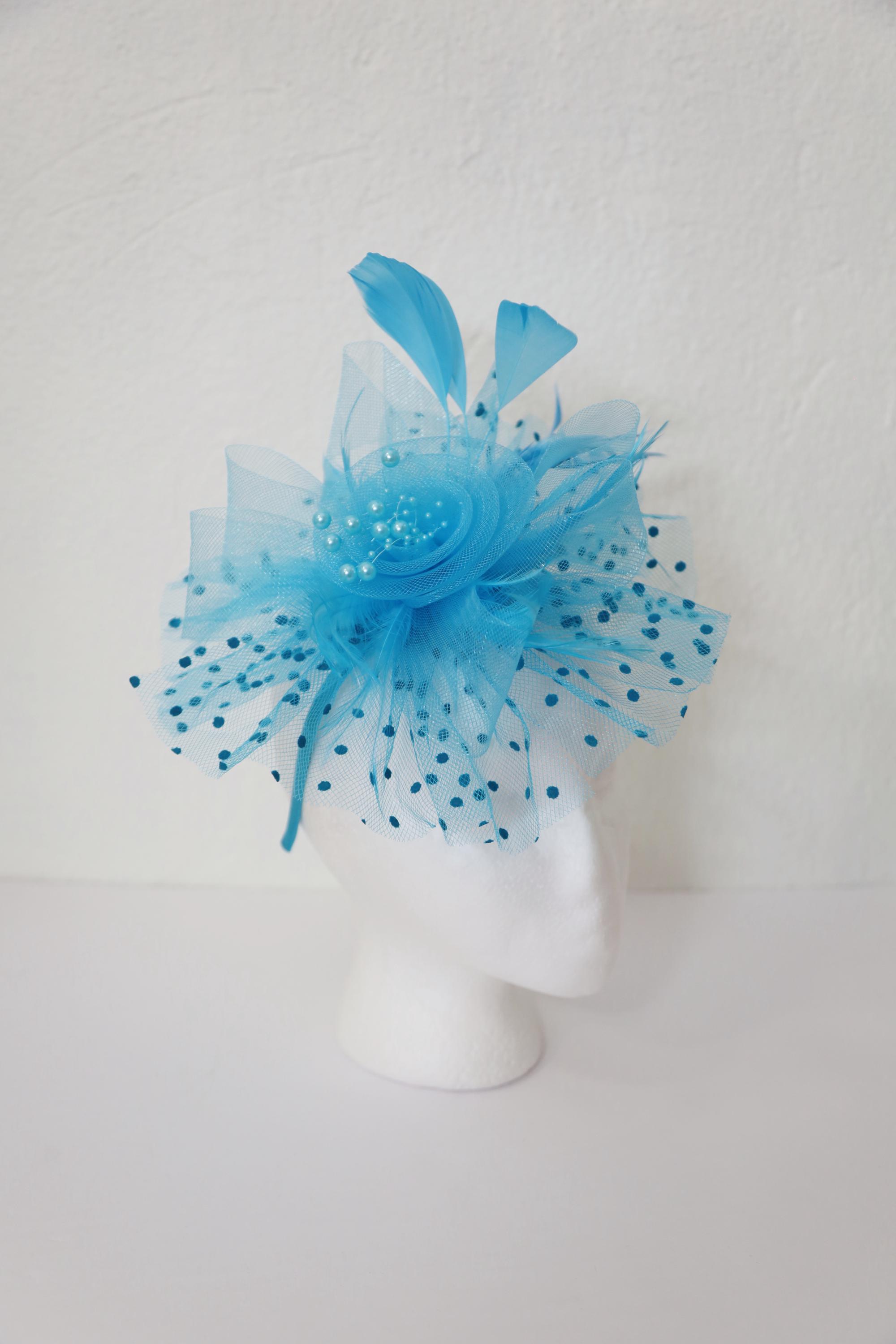 Pillbox Hat Light Blue - Etsy