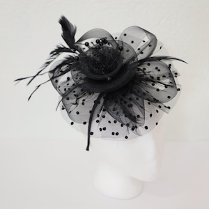 Polka Dot Fascinator Races - Etsy display picture 1
