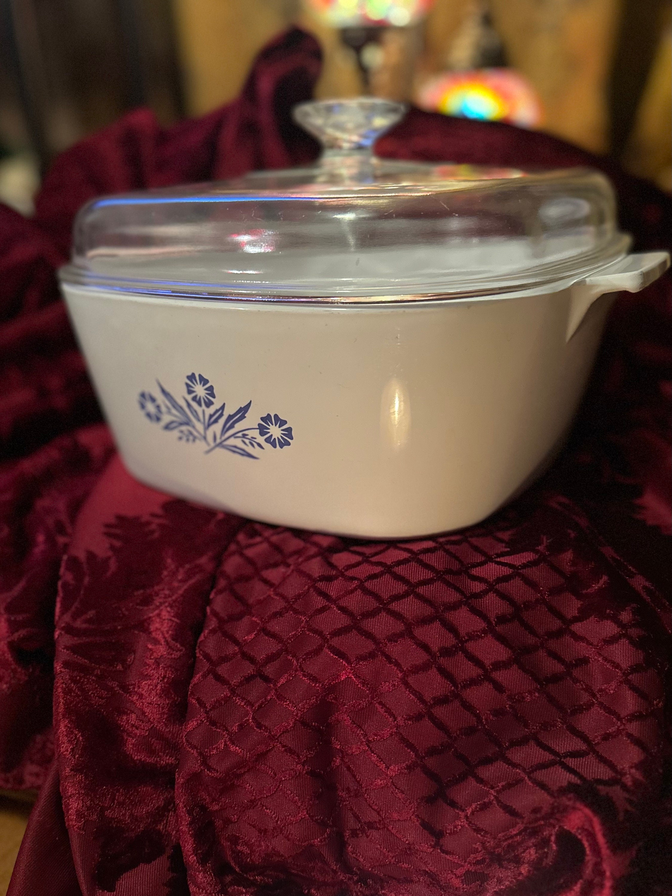 Vintage Corning Ware 1962 Rare Blue Cornflower - Etsy