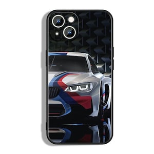 BMW ///M fanart Schutzhüllen für Samsung S24 S23 S22 A25 A15 A14 A54 A53 4G 5G FE & iPhone 15 14 13 12 SE Plus Pro Max 3