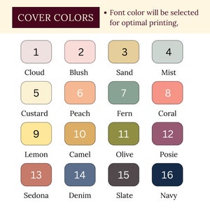 a color chart for different shades of paint