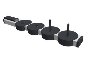 Hydroponic Gutter System Bundle (Australian 50x100 PVC) STL