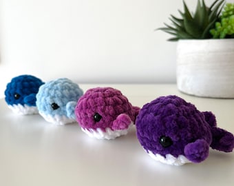 Mini Baleine crochet | Peluche baleine