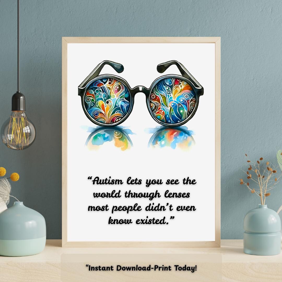 Inspirational Autism Quote Print: Instant Classroom & Home Décor ...
