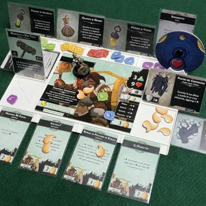 Organizer per Descent: Legends of the Dark - Plancia Eroe, Inserto per Giochi da Tavolo, Accessorio GDR, Upgrade, Idea Regalo per Giocatori