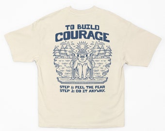 T-shirt con tuffo nel freddo - Costruire il coraggio 101