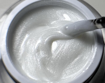 Gel constructor 25 HEMA Free Base, con purpurina, manicura europea ucraniana para decoración de uñas.